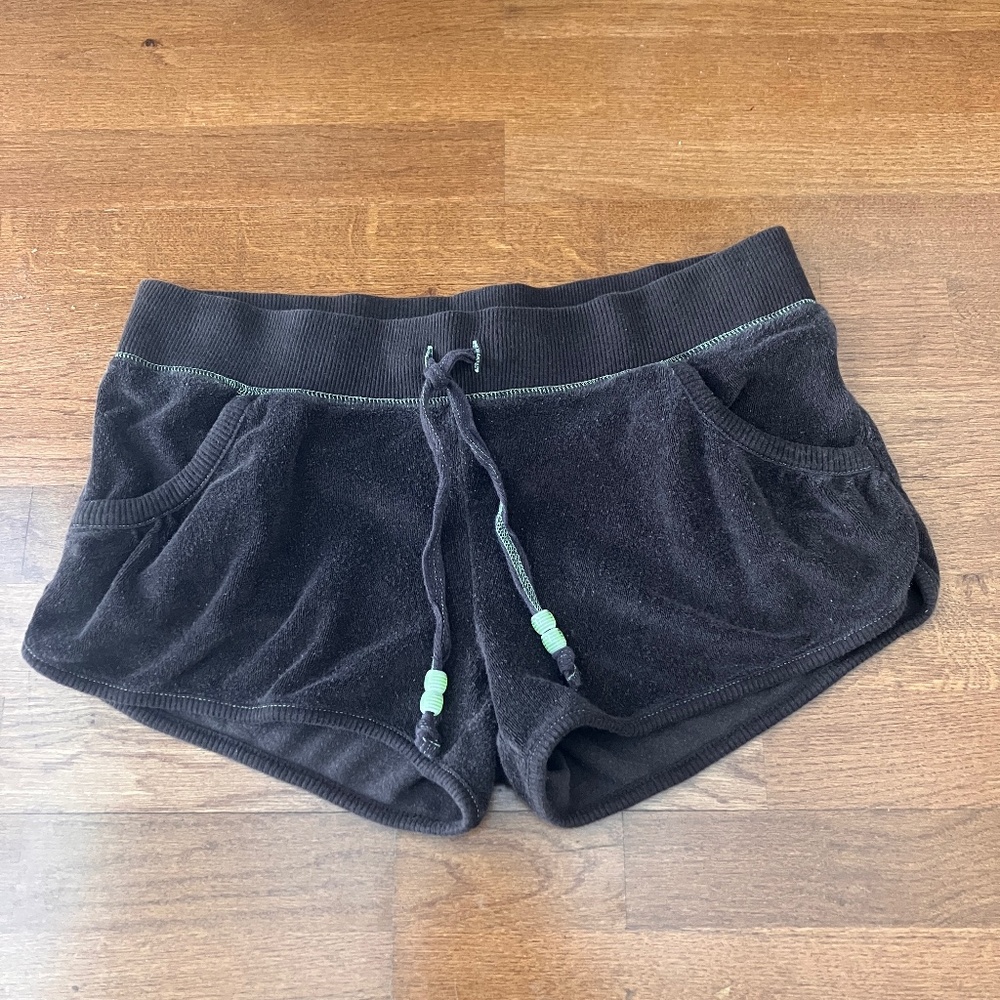 Old Navy Brown Terry Cloth Short Shorts